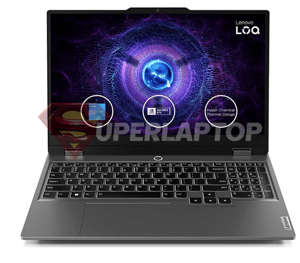 LAPTOP LOQ 15IAX9 INTEL CORE I5-12450HX 8GB 512GB SSD RTX 3050 6GB 15.6" FHD 144HZ WIN11 HOME (83GS000BLM)
