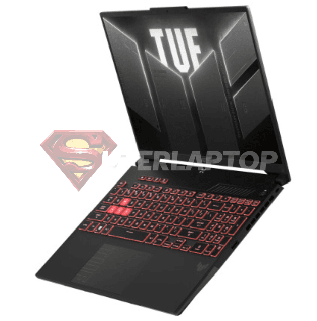 ASUS TUF Gaming A16 FA607NUQ AMD 7-170 16GB 512GB SSD 16"WUXGA 144HZ NVIDIA GeForce RTX4050-6GB TECLADO LATINOAMERICANO RGB BATERIA 4CELL WINDOWS 11 HOME COLOR:MECHA GRAY. 3
