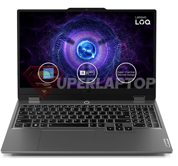 LAPTOP LENOVO LOQ 15IRX10 INTEL CORE I7-13650HX 16GB 512GB SSD RTX 5060 8GB 15.6" FHD 144HZ WIN11 HOME (83JE002LUS)