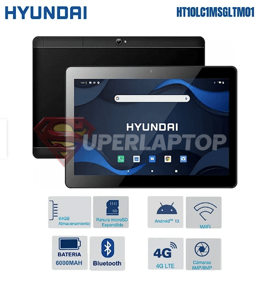 TABLET HYUNDAI HYTAB PRO 10LC1 4GB 64GB LTE 10.1" HD (HT10LC1MSGLTM01)