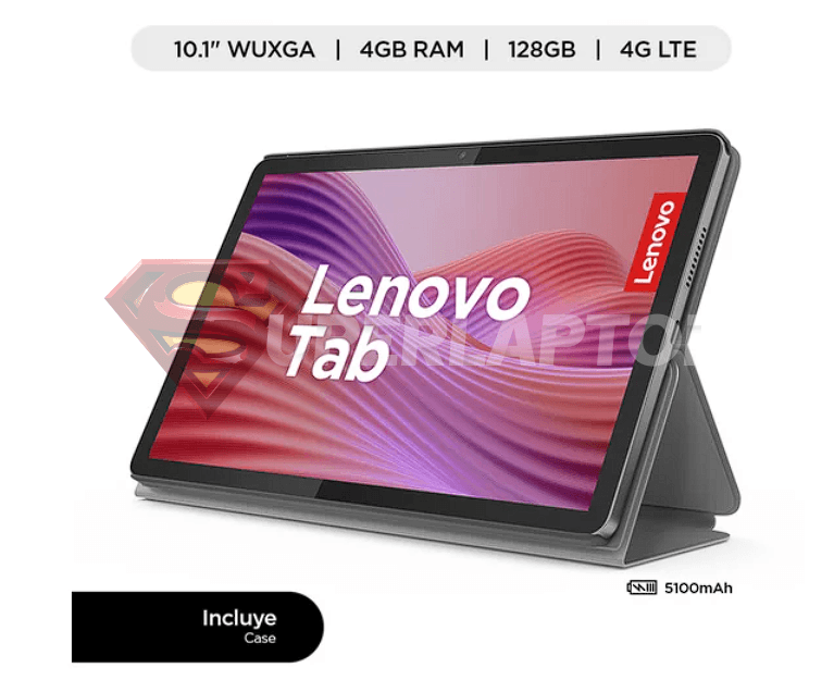 TABLET LENOVO TAB TB311XU 4GB 128GB LTE 10.1" WUXGA LUNA GREY (ZAEJ0105PE)