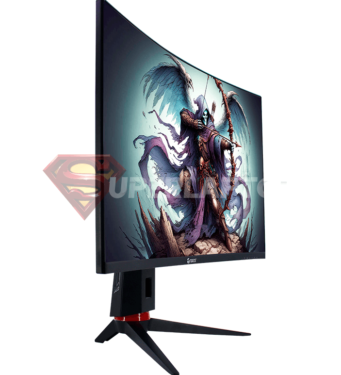 Monitor Curvo Gaming Teros TE-3215G, 31.5" FHD VA, 165Hz, 1ms, HDMI, DP, Audio Out 2