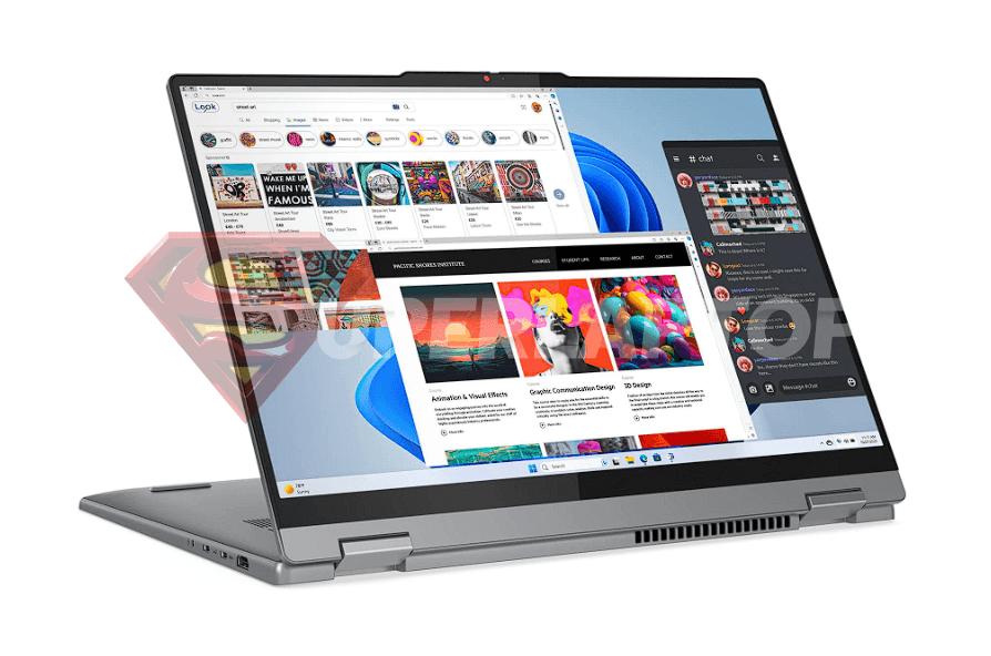 LENOVO IDEAPAD 5 2 IN1 - 16AHP9 (83DS0056US) AMD RYZEN 7-8845HS 16GB 1TB SSD 16"WUXGA TACTIL AMD RADEON 780M GRAPHICS-2GB DEDICADO WIN 11 HOME LUNA_GREY