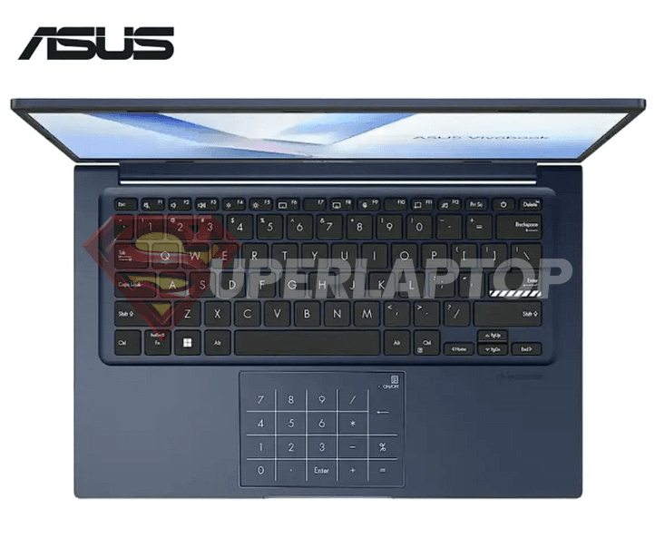 LAPTOP ASUS VIVOBOOK 14 X1404VAP INTEL CORE 5 120U 8GB DDR4 256GB SSD 14" FHD WIN11 HOME S QUIET BLUE (90NB13U1-M00K70) 3
